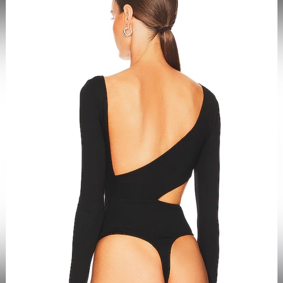 Revolve NOT YOURS TO KEEP Lindsey Bodysuit in Black - Picture 4 of 4